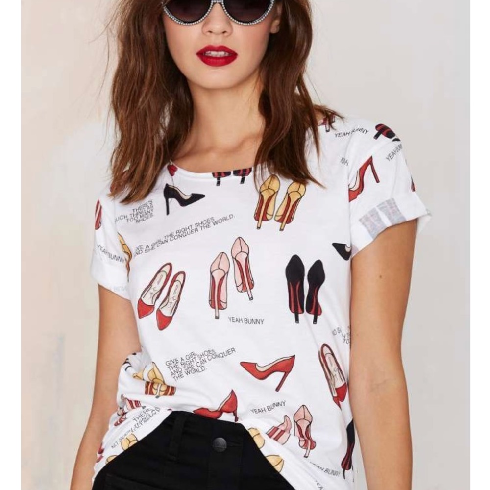 Yeah Bunny Heels Attack Tee